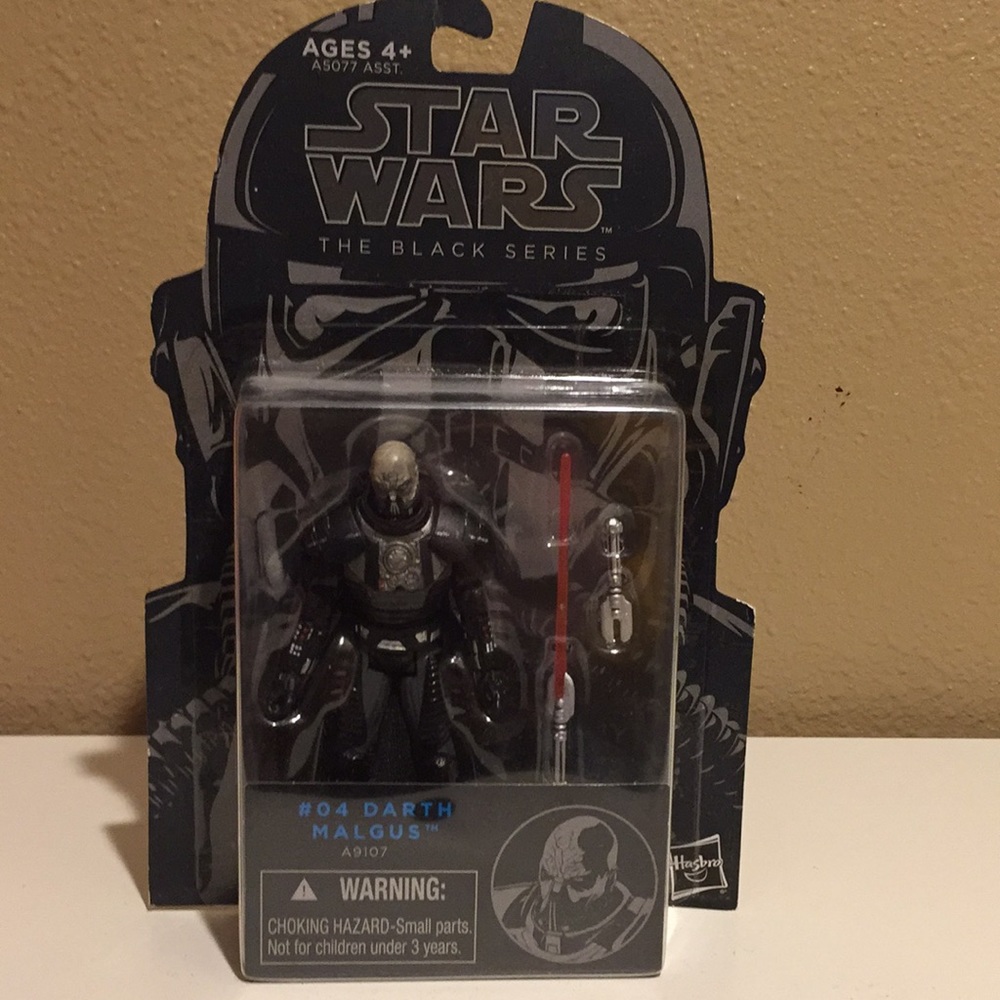 Rare Star Wars the black series Darth Malgus